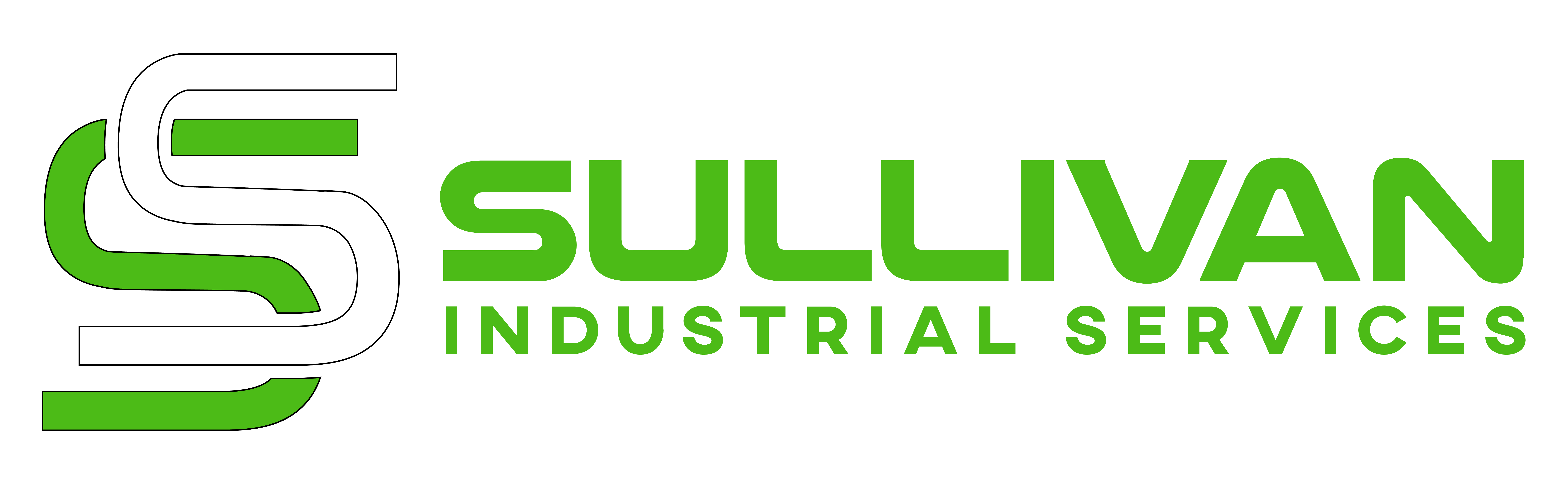 A Green S and a White S followed by the Text Sullivan industrial services