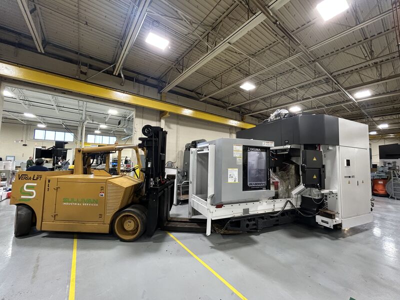 Case Study: Okuma MU8000 Rigging & Relocation